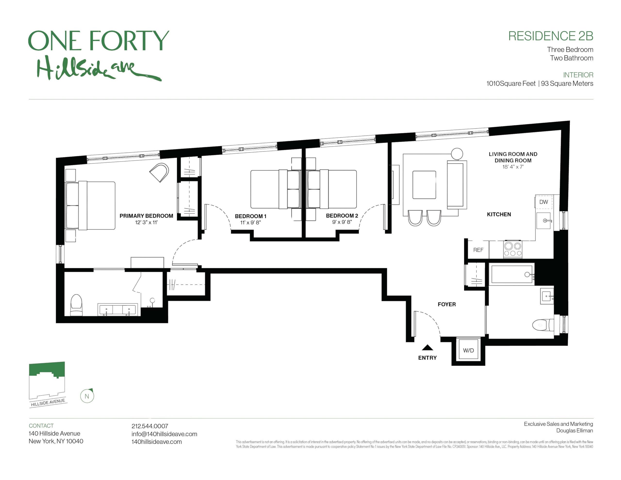 Residence 2B Floorplan