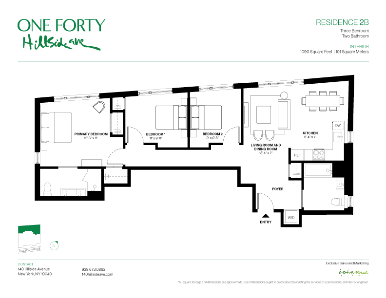 Residence 2B Floorplan